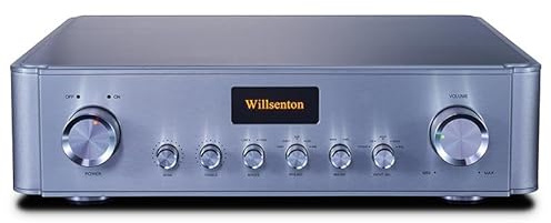 Willsenton R-11 Pre-Amplifier Phono Stage EH6922 Tube Preamp MM/MC Balance (Silver)