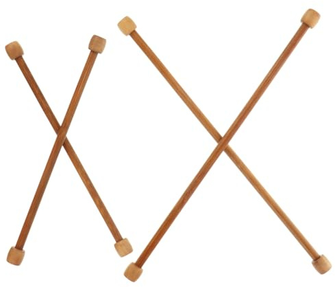 FUTUREORYY Varillas para Tapices de Bambú 4 Piezas para Banners | Superficie Lisa sin Rebabas, Diseño Saliente que Evita Caídas, Estilo Natural y Simple