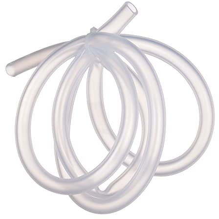 Mumusuki Tube Flexible en Silicone de qualité Alimentaire pour Brassage Domestique et Aquaponie, 1 Mètre, Conception Durable et Flexible, Haute Transparence, Pression d'eau 4-8 Bar