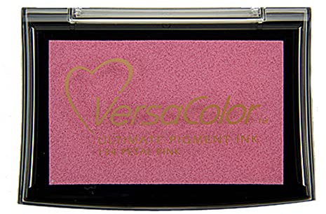 Tsukineko, VersaColor Pigment-Stempelkissen – Petal Pink, 4 x 4 cm
