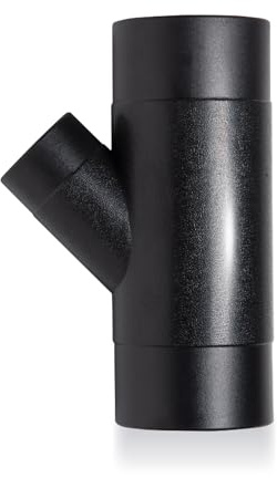 POWERTEC 70190 4-Inch by 2-1/2-Inch Y-Fitting Dust Collection Hose Connector