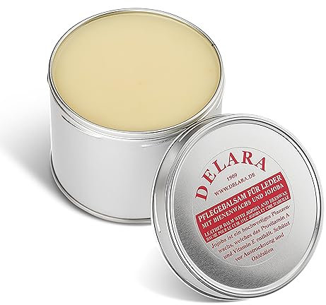 DELARA Balsamo protettivo per pelle con Jojoba e c’era d’api, colore: incolore. 500 ml – Prodotto in Germania