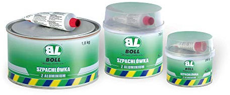 Boll 750g Aluminiumspachtel Aluspachtel Spachtel Spachtelmasse GRAU inkl. Härter 002017