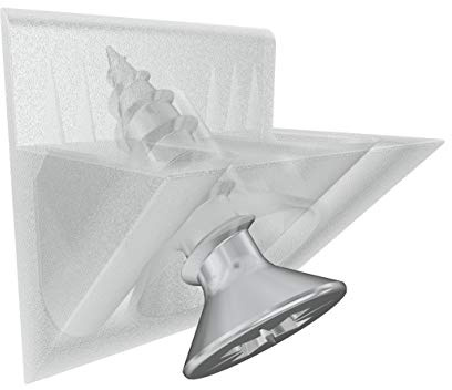 20 Rückwandverbinder Schubkastenboden Regal Stabilisator Fach Halter Keil Transparent