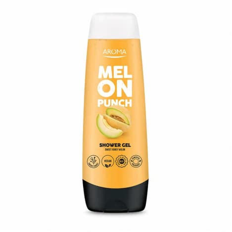 5 x Aroma Vegan Duschgel 250ml Pomelo Coco Loco Melone Punch Pfeffer Guava Energy Boost 98,8% Inhaltsstoffe natürlichen Ursprungs kraftvoller Duft