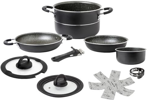 Brunner- Outdoor In Motion 0806083n, Set Da Cucina Alluminio Unisex Adulto, Standard, One Size