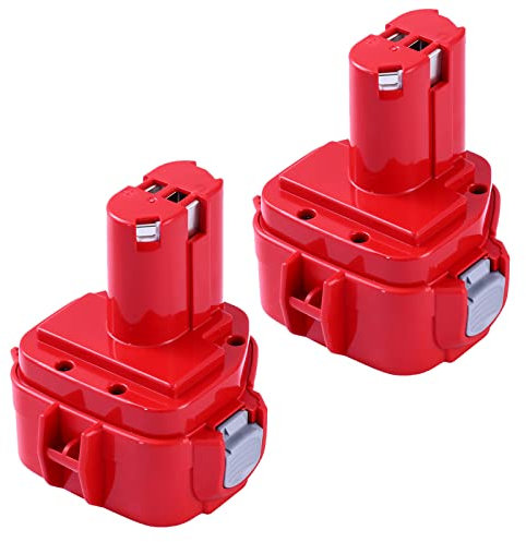 【2confezioni】FUNMALL PA12 12V 3.6Ah Ni-MH Ricambio per Makita 12V Batteria PA12 1222 1220 1235 1233 1234 1235B 1235F 192696-2 192698-8 192698-A 193138-9 193157-5 4013D Cordless Power Tools