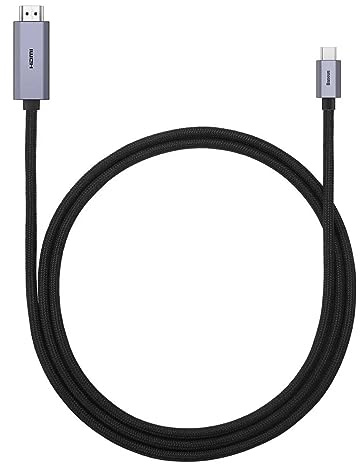Baseus Video Cable High Definition Series Type C - HDMI 2.0 4K 60Hz 1m Black (WKGQ010001)