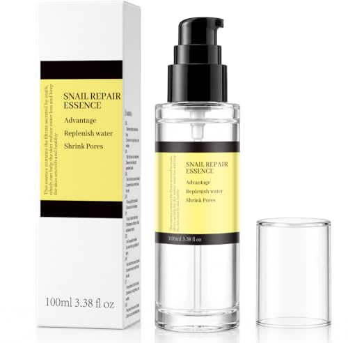Advanced Snail 96 Mucin Power Essence, Snail Mucin Power Essence, Sérum anti-âge, sérum de réparation de la peau, hydratant naturel pour tous les types de peau, 100 ml