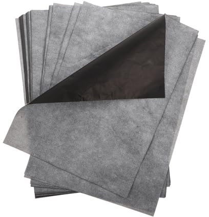 SHINEOFI 100blätter Transferpapier Zum Durchpausen Graphit-transfer-transparentpapier Druckpapier Für Zeichenbedarf Geeignet Für Leinwand Papier