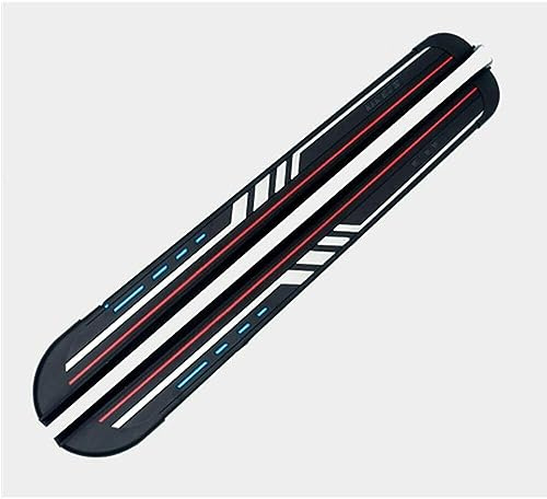 Estribos laterales para Audi Q7 2016-2020 2021 2022 2023, 2 piezas de barras Nerf, pedales protectores (ZUNYA)
