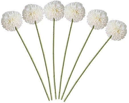 Alipis Künstliche Hortensienblüten Aus Seide Mit Kunststoffstiel 6 Stück – Kunsthortensien Für Hochzeiten Partys Und Heimdekorationen