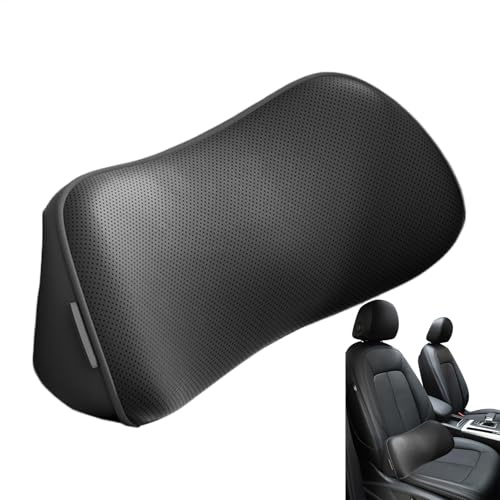 Cojín de apoyo lumbar para coche, cojín de respaldo bajo, cojín de apoyo lumbar para coche, cojín de respaldo ergonómico para silla, cojín de respaldo antideslizante para conducción de larga distancia