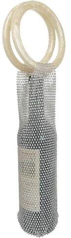 Generisch Glitzer Strass Weintüten, Wiederverwendbare Flaschentüten Mit Griff, Weinflaschen Verpackung, Tragetasche Wein Geschenke Für Damen