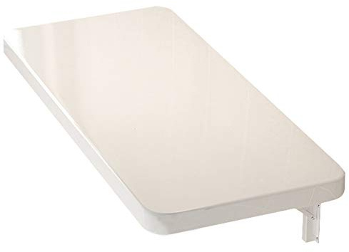 Faltbarer Wandtisch, weiß, schwimmender Computertisch, platzsparend, Küche, Esstisch, vielseitiger Arbeitsschreibtisch, kompaktes und stilvolles Design für Home Office