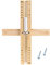 XLKJ Reloj de Arena para Pared, Reloj de Arena para Sauna de 15 Minutos, Reloj de Arena de Madera en la Pared Resistente al Calor de Vidrio para Saunas Vapores