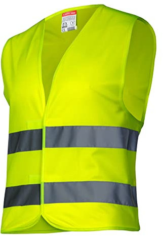 Lahti PRO Warnweste | Größe: 3XL | Farbe: Neongelb | Sicherheitsweste | Arbeitweste | Pannenweste | Unfallweste | Reflektorweste | Reflektierend Auto | KFZ Pannenhilfe für Autofahrern Arbeitskräften