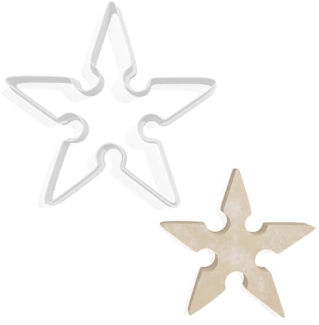 Ninja Star Cookie Cutter - 3 Sizes