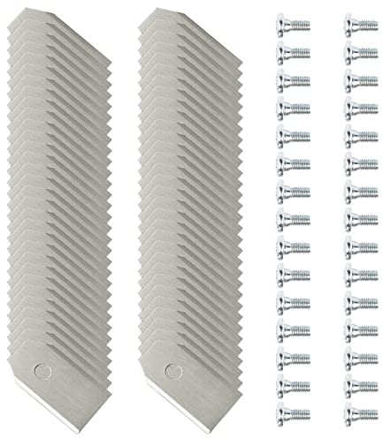 30pack Robotic Lawn Mower Replacement Automower Lawnmower Blades Fit for All Gardena Robotic Automower and Husqvarna Robotic