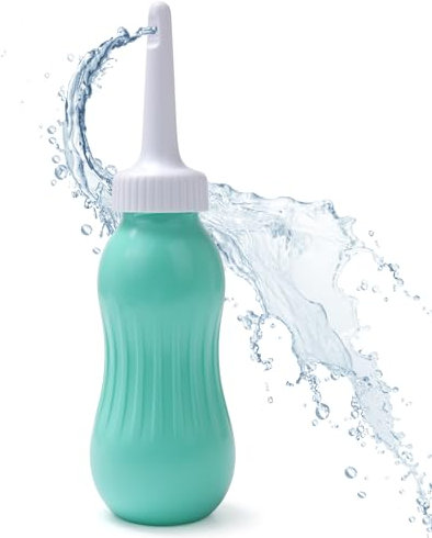 YEAUPE PRO Bidet per WC Universale, Bidet con Doppio Ugello non Elettrico, Pressione Dell'acqua Regolabile (Verde)