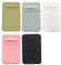 Bamyli Lot de 5 Porte Cartes pour Téléphone Portable, Porte Carte Telephone Adhesif, Porte Carte pour Coque Téléphone, Peut Placer Une Carte D'identité, Carte de Crédit (5 Couleurs)