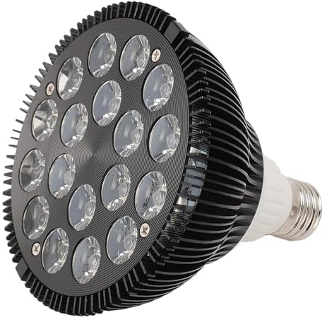 18 W Aquarium-LED-Rifflicht, Vollspektrum-Marine-LED-Aquariumlicht, Salzwasser-Nano-Aquariumbeleuchtung, E27 E26 Sind Anwendbar