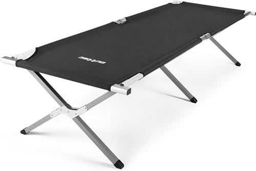 Outtec® Letto da Campeggio Pieghevole Letto da Campo Pieghevole fino a 120 kg - 203 cm x 70 cm x 51 cm