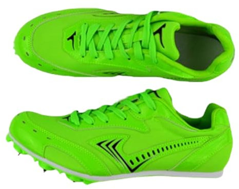 Zapatillas de atletismo con clavos para adultos, zapatillas de atletismo con clavos, 7 clavos, transpirables, antideslizantes, de malla, ligeras, unisex, para hombres y mujeres, atletismo, 35-45 EU