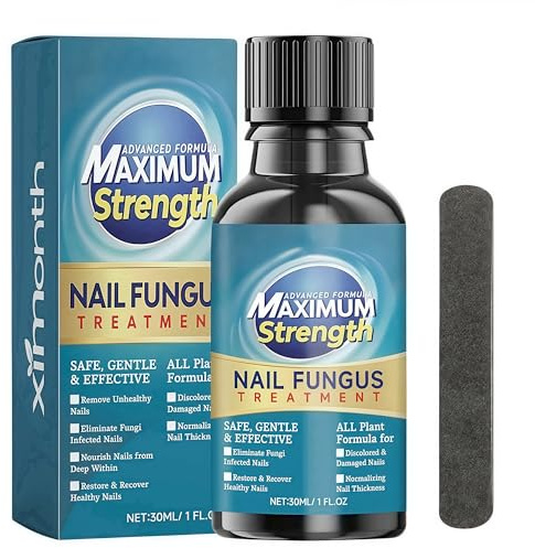 Premium Nail Fungal Treatment - 30ML Eliminator for Toenail & Fingernail, Strengthen, Repair & Renew Damaged Nails - Extra Strong Anti-Fungal Solution