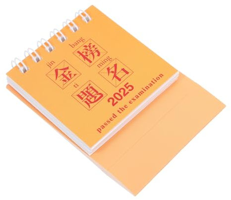 DOITOOL Calendrier De Bureau Chinois Agenda Mensuel Astrologique Pour Planification Petit Format