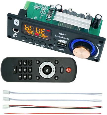 Audio Amplifier Board - Audio Amplifier Chip - 2x80W Car Broadcast Circuit for FM Radio USB Interface Digital Tube Display Most Vehicle RV Truck