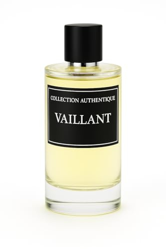 Parfum Homme 50ml – Eau de Parfum Intense Vaillant – Extrait de Parfum Collection Privée Paris + Cadeau Offert – Fabriqué en France – Sous Blister – Idée Cadeau Luxe