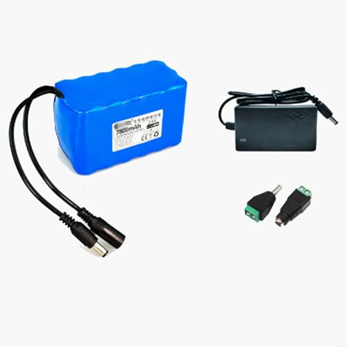 HJGHY Batería de Litio reemplazable de 24 V, 10400 mAh, 13000 mAh, 15600 mAh y 7800 mAh para routers y Fuentes de alimentación portátiles para Aficionados.,24v,7800mAh
