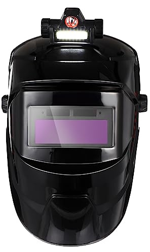 Welding Helmet Hood 1116 PP Half Mask Black Large Viewing Screen
