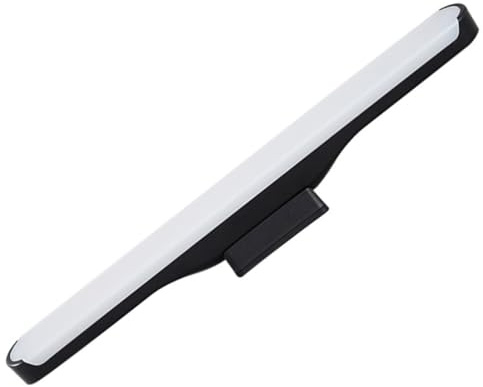 SOPOTUTU Lámpara de Maquillaje LED para Espejo de Gabinete sin Perforar | Conexión Directa 5v 3w, Cuerpo Abs Negro, Control Táctil y Montaje Magnético