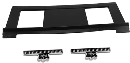 TOYANDONA Elektronischer Klaviernotenständer aus Kunststoff mit Stabiler Unterstützung und Leichtem Tragbarem Design für Musiker und Schüler Reisen und Bühnen