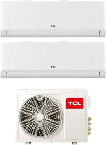 Breezein – Climatizador Dual Split 9000+9000 BTU, con bomba de calor, clase energética A++/A+ Wifi