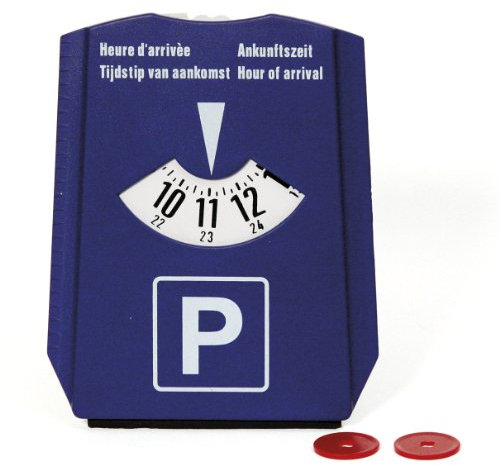 Dino 130013 Eiskratzer mit Parkscheibe Parkuhr und Einkaufswagenchips