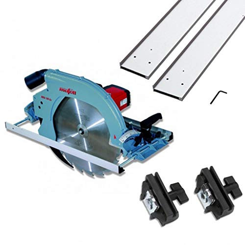 Mafell Handkreissäge MKS 185 Ec + Führungsschiene 3m, 2-teilig + Adapterpaar