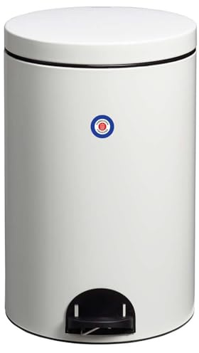 ROSSIGNOL Poubelle de cuisine, Poubelle 20L, Poubelle à pédale, Fabrication française, Fermeture silencieuse, Seau intérieur amovible avec anse, SANIA
