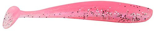 Plastic Soft Paddle Tail Fishing Lure Bait 20 PCS Maggot-Shaped Artificial Four Colors OptionsFly Fishing Tackle()