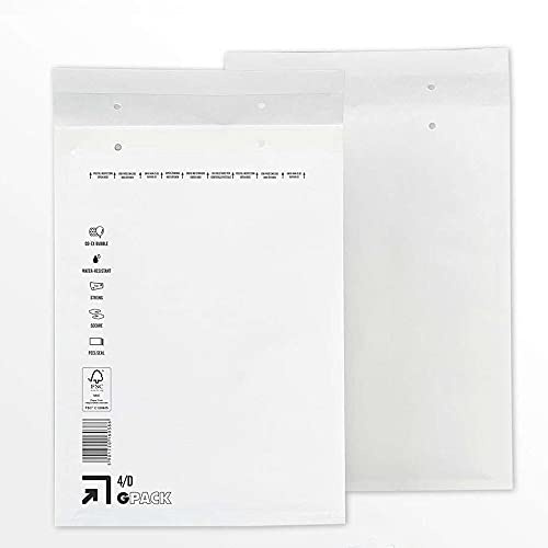 200 x Luftpolster Taschen Versandtaschen D/4 [200 x 275 mm]