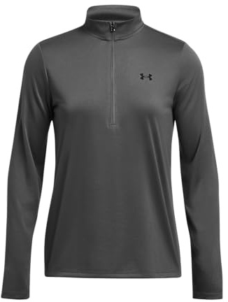Under Armour Damen Langarmshirt Tech Half-Zip | Schnelltrocknendes Tech™-Gewebe. Troyerkragen mit Reißverschluss.