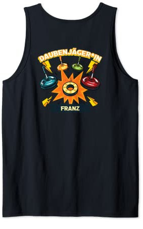 DaubenjägerIn Franz Stockschütze Asphaltstock Stocksport Tank Top