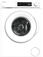 Sharp ES-NFA6101WD - Lavatrice carica frontale, 6 Kg, Classe D, 1000 giri