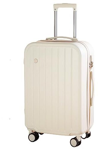 CASEGO Koffer 50,8 cm (20 Zoll) Leicht und kompakt Dämpfer Universal Rad Eingebettetes Zahlenschloss Seitengriff Große Kapazität Boarding Case Unisex (B 22 Zoll)