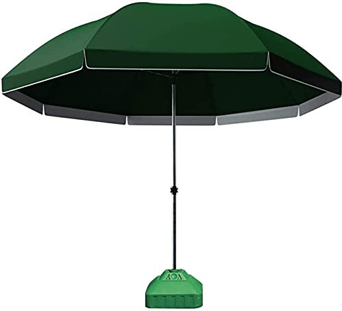 Terrassenschirme, regenfest und Sonnenschutz, Zwei-in-Eins-Sonnenschirm für Sonnenschutz, Werbeschirm, Gartenschirm, großer kommerzieller Schirm