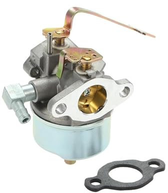 CAVINBDZ Carburatore con Guarnizione per Tecumseh H25 H30 H35 Motore 631921 632284 631070 631245 Rasaerba Motozappa 3 Motori 3,5 HP 3hp Filter Carburatore