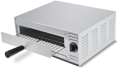 Llchaensc Four À Pizza Électrique,1400W, Pierre Réfractaire Four,Four À Pizza Électrique avec Minuterie,Surface De Cuisson 30 X 34 Cm, Pierre De Cuisson Four À Pizza Électrique Professionnel