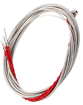CIMAXIC 4stücke Bassgitarrensaiten Set Akustikbasssaite Ersatz Für Bass Musiksaite Basszubehör Saite Für Bass Ersatz Für Akustikbasssaiten Bassgitarrenteile Akustikbasssaiten